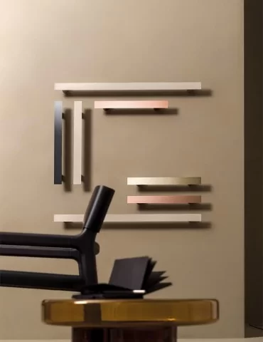 Sèche-serviettes électrique réversible Tavolina, d'Antrax IT