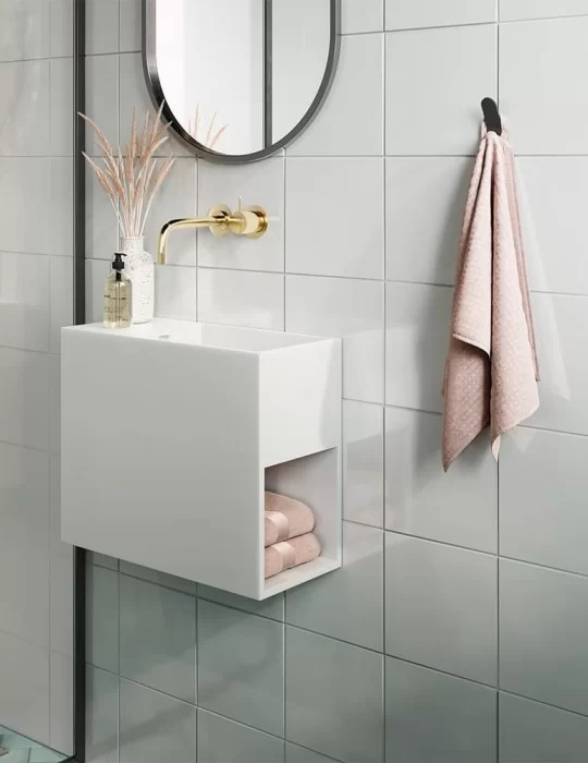 Lave-mains avec rangement Nyland. Copenhagen Bath.