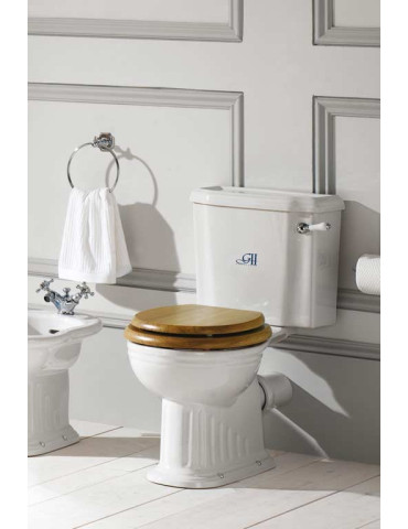 WC vintage monobloc Belgravia, de Gentry Home