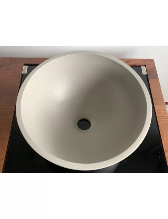 Vasque à poser Cocoon 34 de Glass Design.