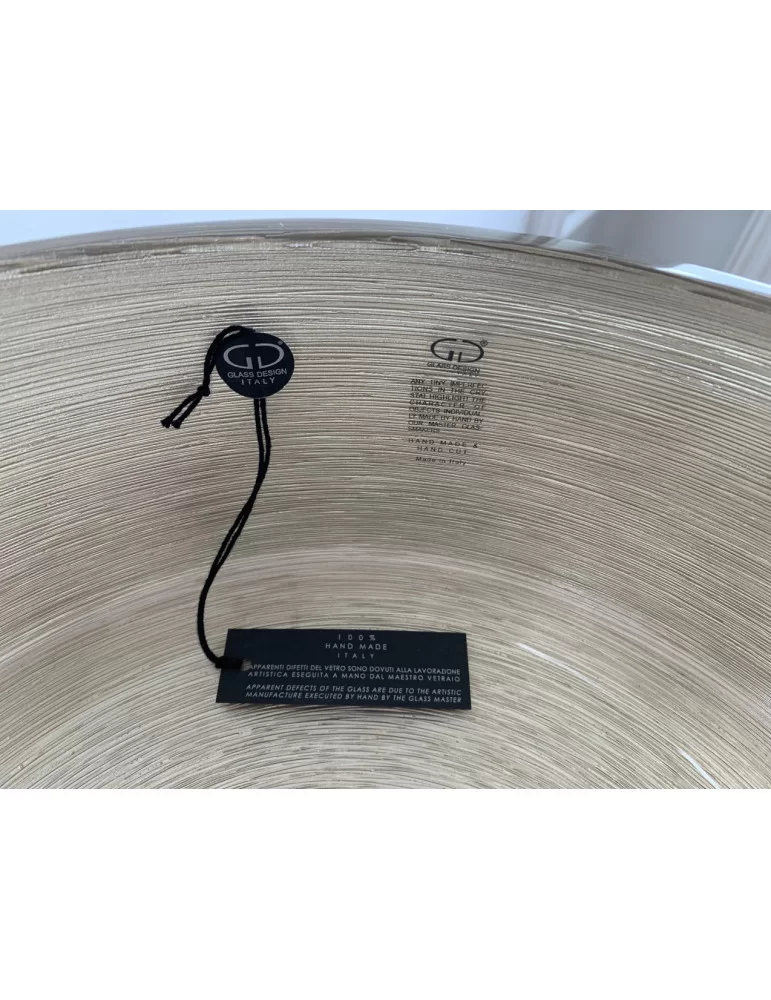 Vasque à poser en cristal de l'Atelier de Florence