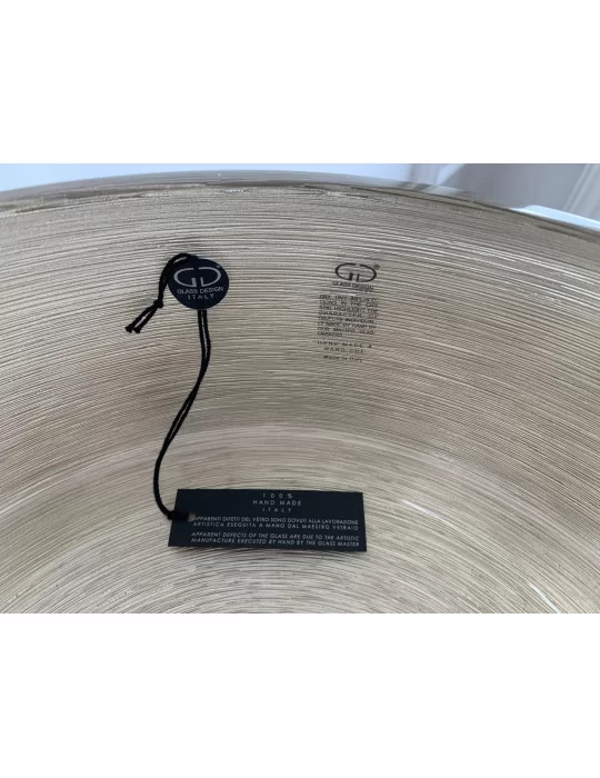 Vasque à poser en cristal de l'Atelier de Florence