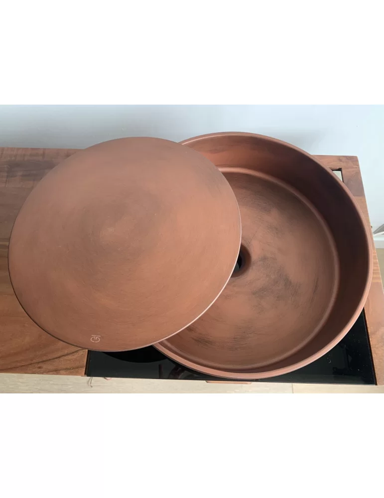 Vasque à poser RHO Vision Old Copper de Glass Design.