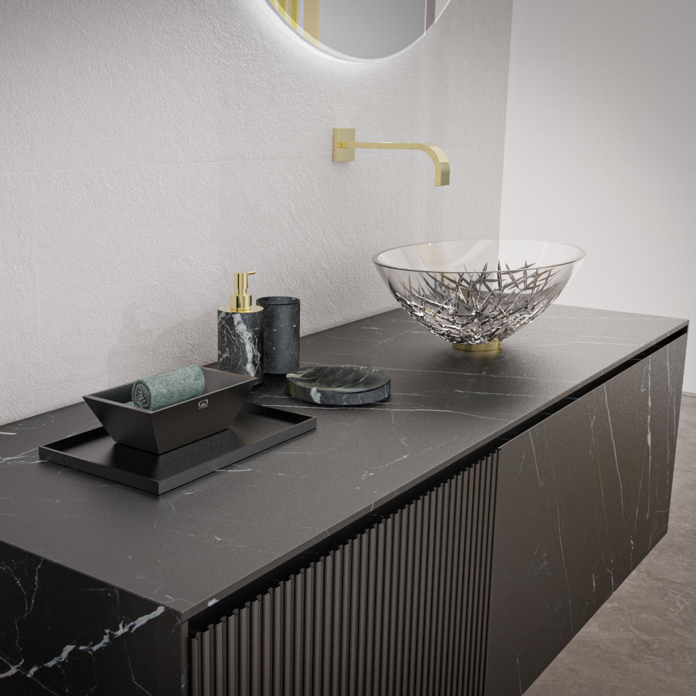 robinetterie salle de bain contemporaine