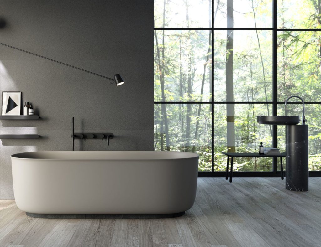 salle de bain style japandi