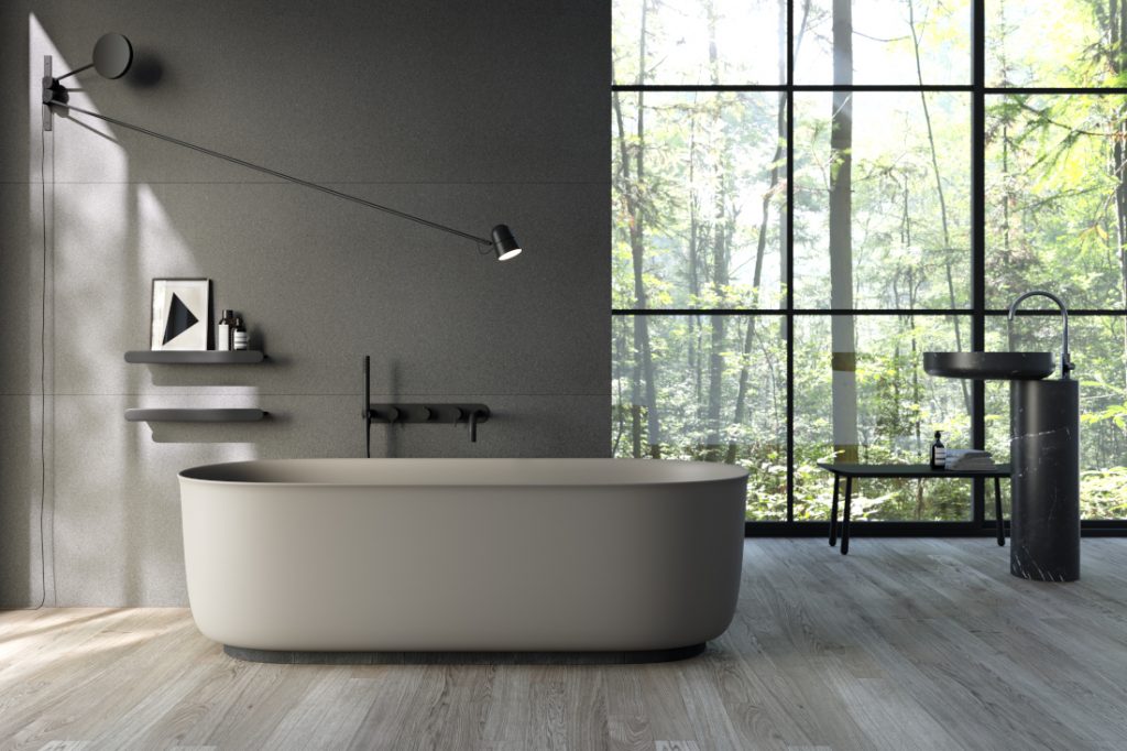 Salle de bain de style industriel Rexa Design