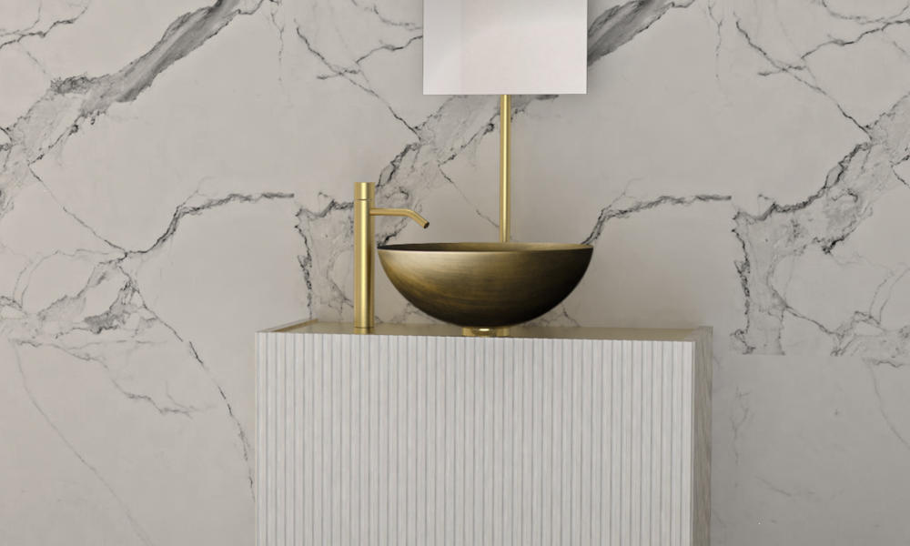 robinetterie pour une salle de bain vintage moderne