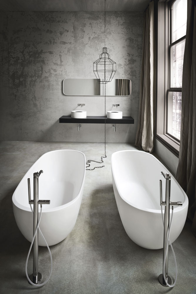 salle de bain solid surface